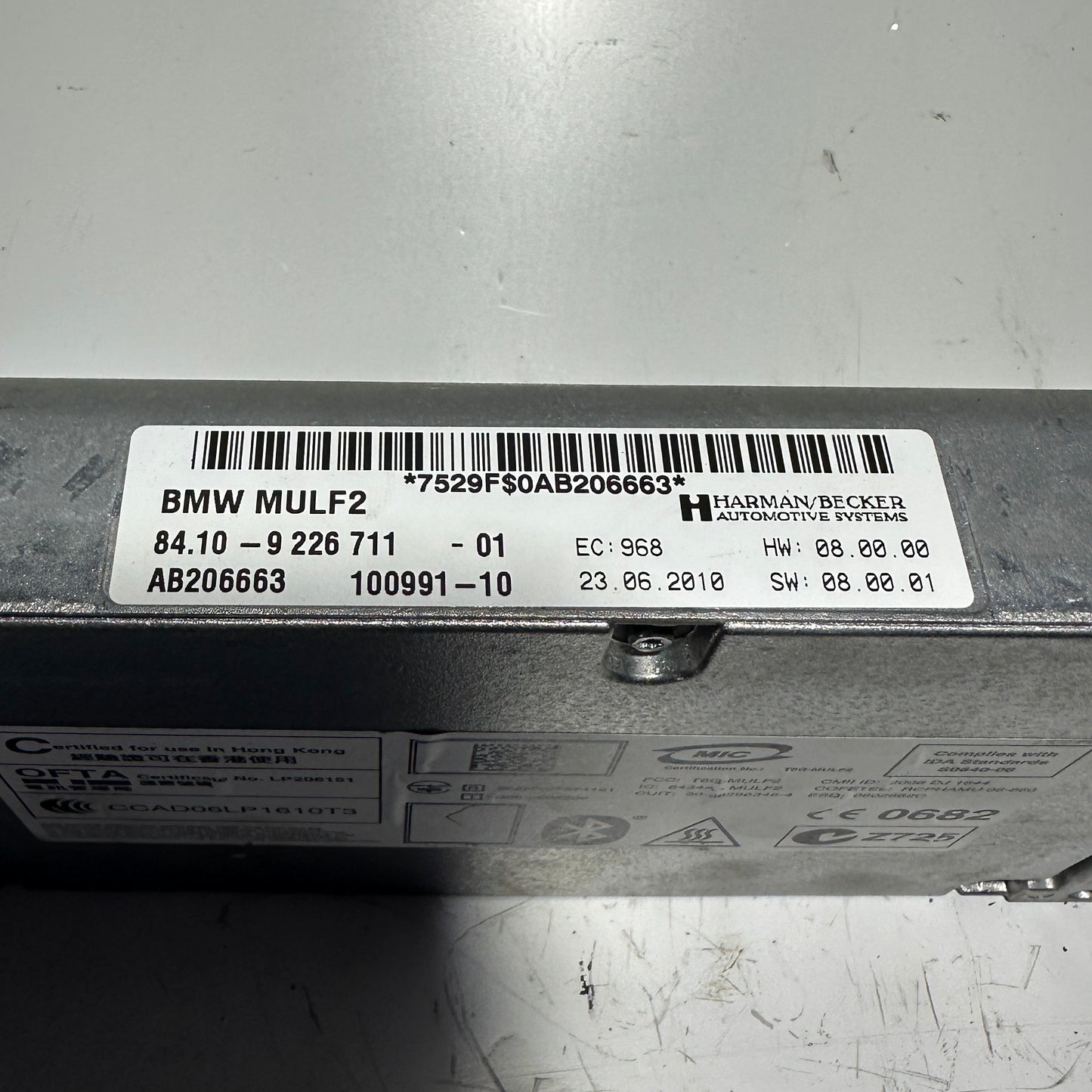 BMW Steuergerät Ladefreisprechelektronik original 84.10-9226711