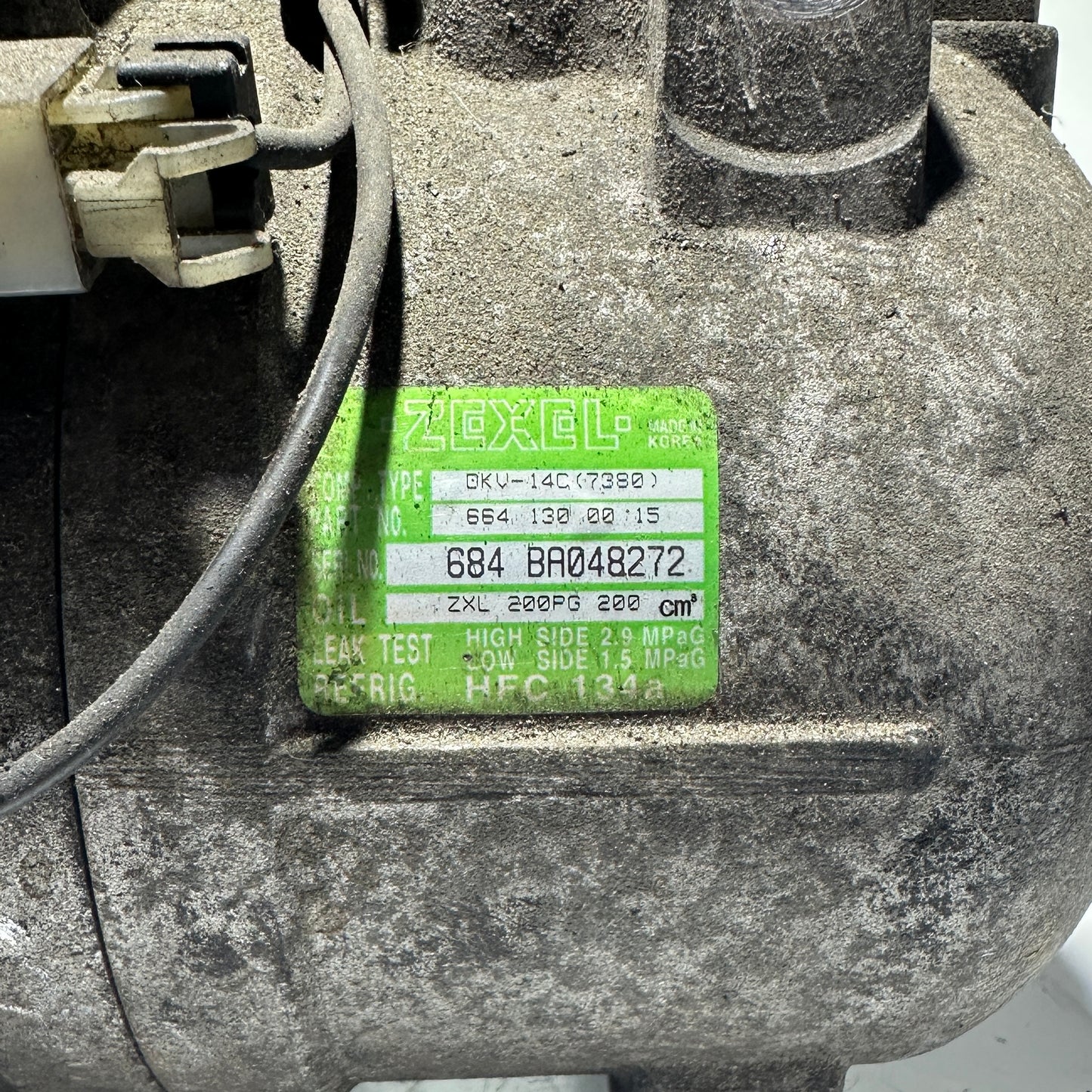 SSangyong Kyron Actyon Klimakompressor original 6641300015