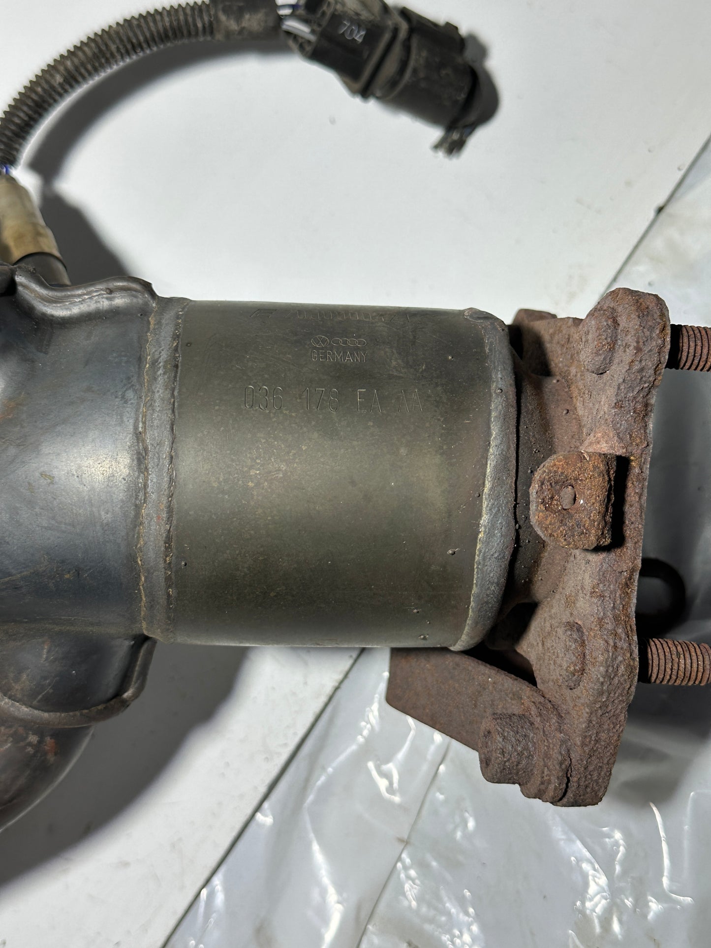 VW Seat Krümmer-Kat Original 036178EAAA ohne Lambdasonde