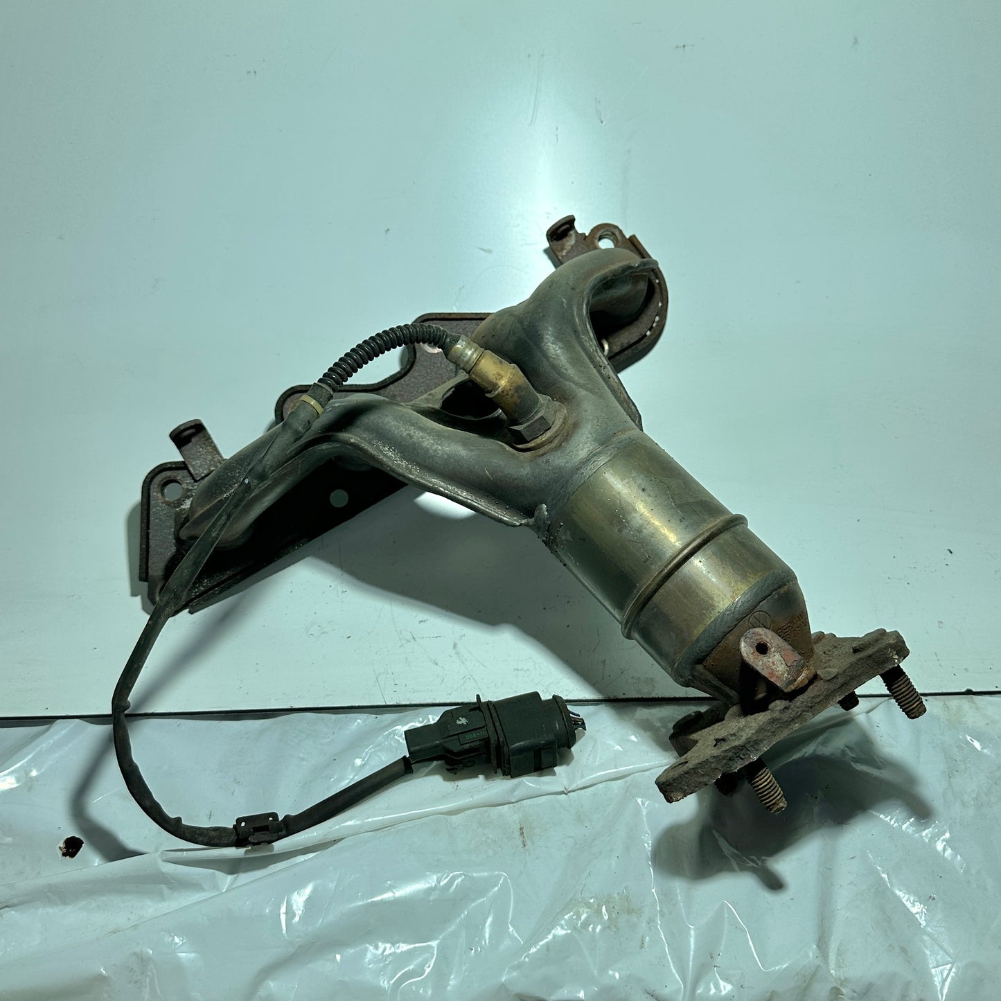 VW Seat Krümmer-Kat Original 0253031AB ohne Lambdasonde