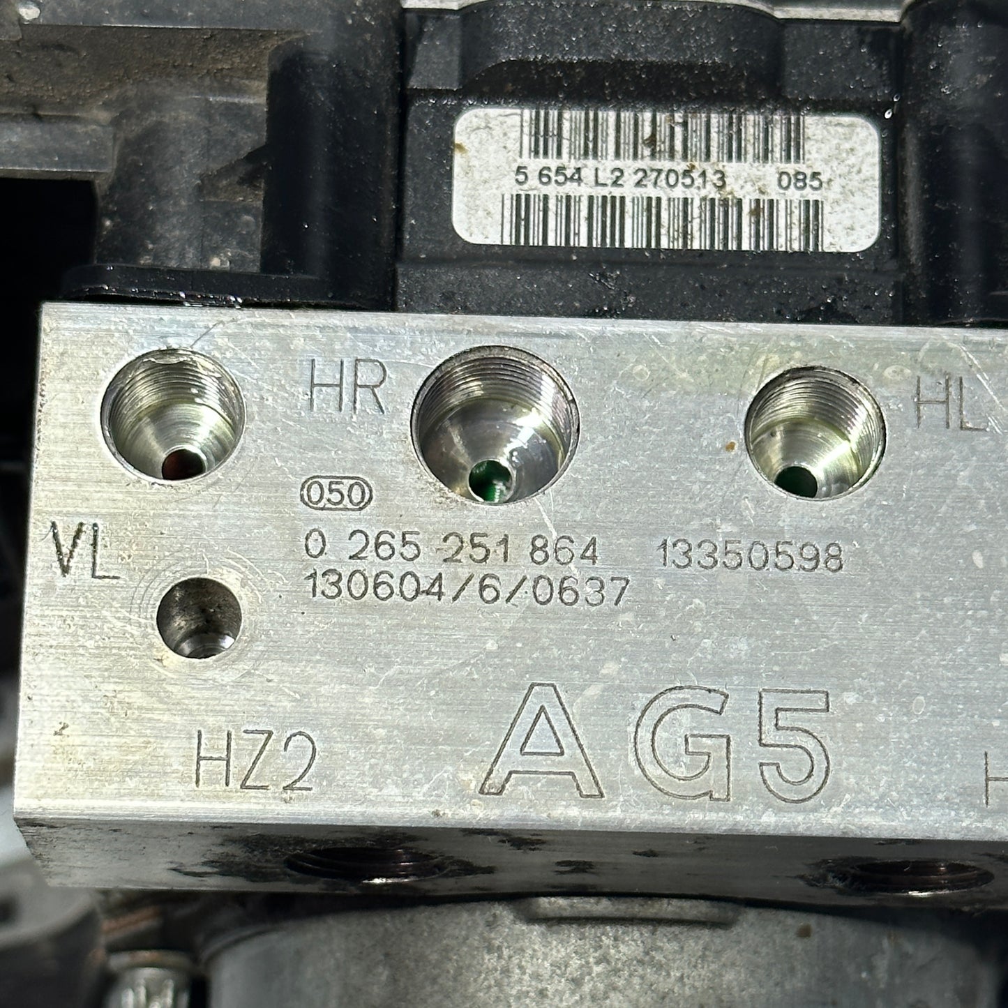 Opel Corsa D ABS-Steuergerät 0265251864