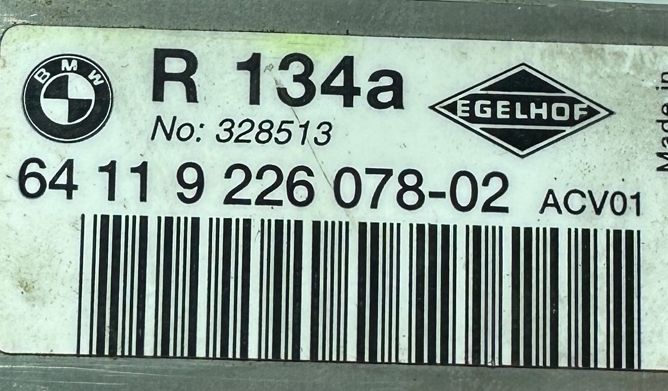 BMW 1er 3er Xer Expansionsventil Klimaanlage original 9226078-02