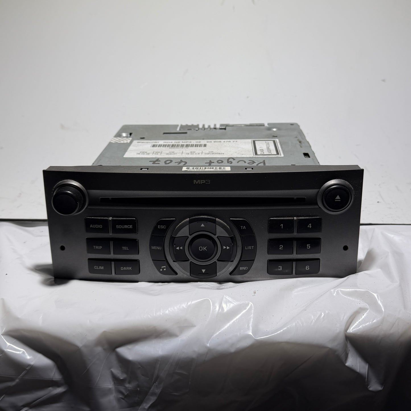 Peugeot 407 Radio 9660647677